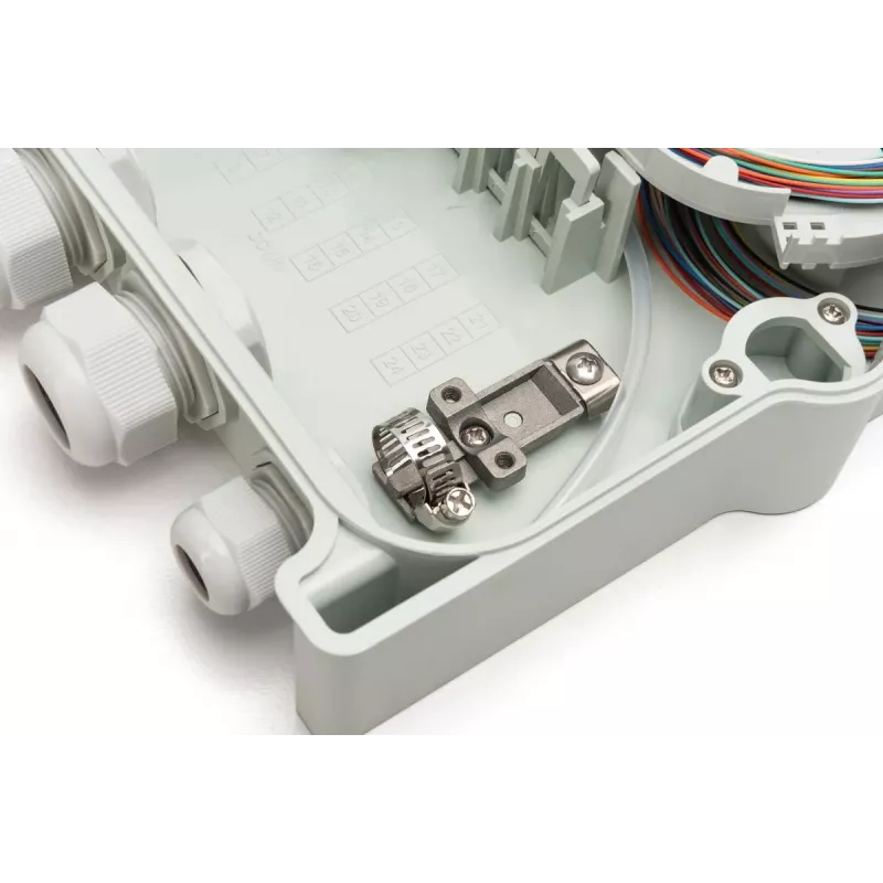 Digitus FTTH/FTTB paskirstymo dėžutė surinkta OS2 12 skaidulų LC/PC
