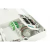 DIGITUS FTTH skirstomoji dėžutė – vienmodis LC-APC iš anksto sumontuoti atšakotuvai ir sujungimo laidai