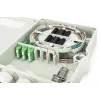 DIGITUS FTTH skirstomoji dėžutė – vienmodis LC-APC iš anksto sumontuoti atšakotuvai ir sujungimo laidai