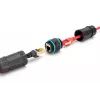Tinklo kabelis Digitus DN-93905-OD RJ45 į RJ45 CAT 6A 1m Juodas