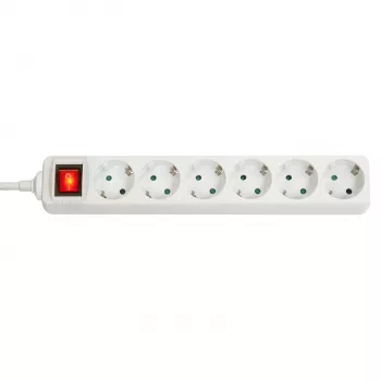 Lindy 73103 maitinimo ilgintuvas 6 kintamosios srovės lizdai (-ų) Vidinis Baltas