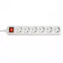 Lindy 73103 maitinimo ilgintuvas 6 kintamosios srovės lizdai (-ų) Vidinis Baltas
