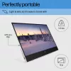 HP E-Series E14 G4 nešiojamas monitorius, 35,6 cm (14 colių), 1920 x 1080 pikselių, Full HD, LCD, 5 ms, sidabrinis