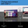 HP E-Series E14 G4 nešiojamas monitorius, 35,6 cm (14 colių), 1920 x 1080 pikselių, Full HD, LCD, 5 ms, sidabrinis