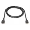 DIGITUS HDMI Ultra High Speed jungiamasis kabelis, A tipo kištukas/kištukas, 2 m su Ethernet, UHD 8K 60p, juodas