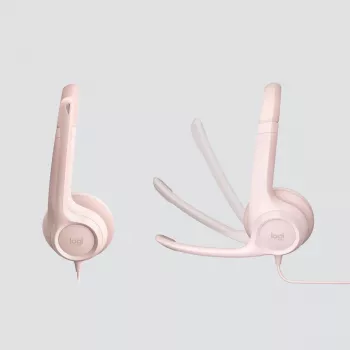 LOGITECH Ausinė - H390 - USB-a - Rožinė