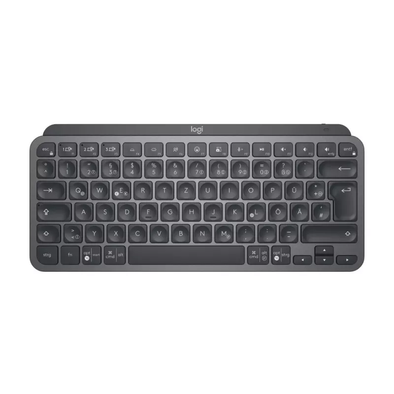 LOGITECH MX Keys Mini For Business - belaidė klaviatūra - grafito spalva - QWERTY vokiška