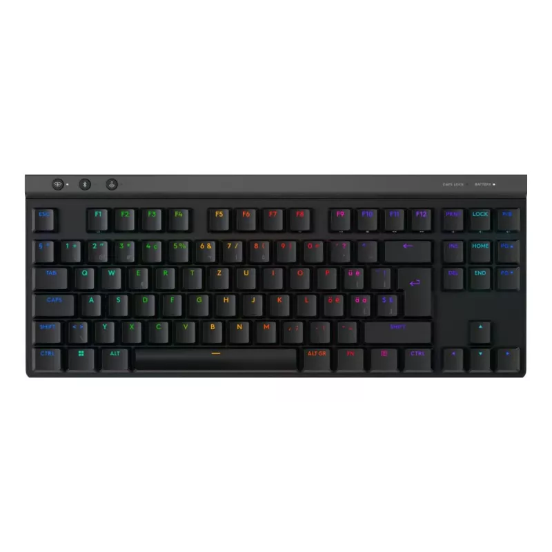 LOGITECH G515 belaidė žaidimų klaviatūra Tactile Black Qwertz Suisse