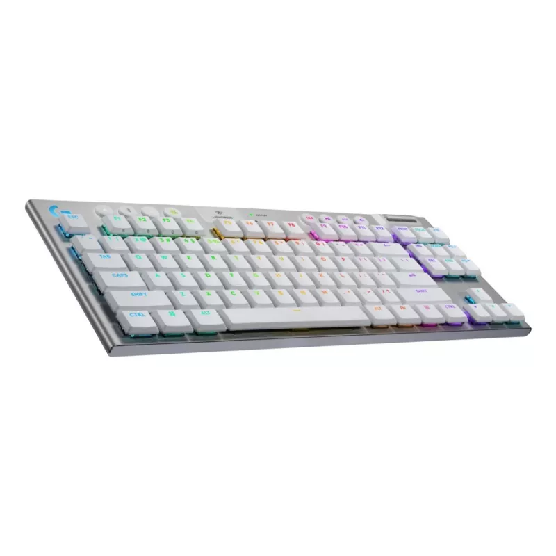 LOGITECH G915 X Lightspeed TKL belaidė žemo profilio žaidimų klaviatūra balta Tactile - Qwertz Deutsch