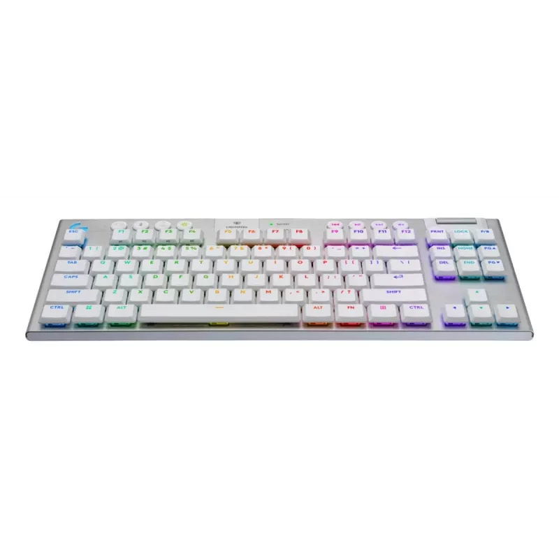 LOGITECH G915 X Lightspeed TKL belaidė žemo profilio žaidimų klaviatūra balta Tactile - Qwertz Deutsch