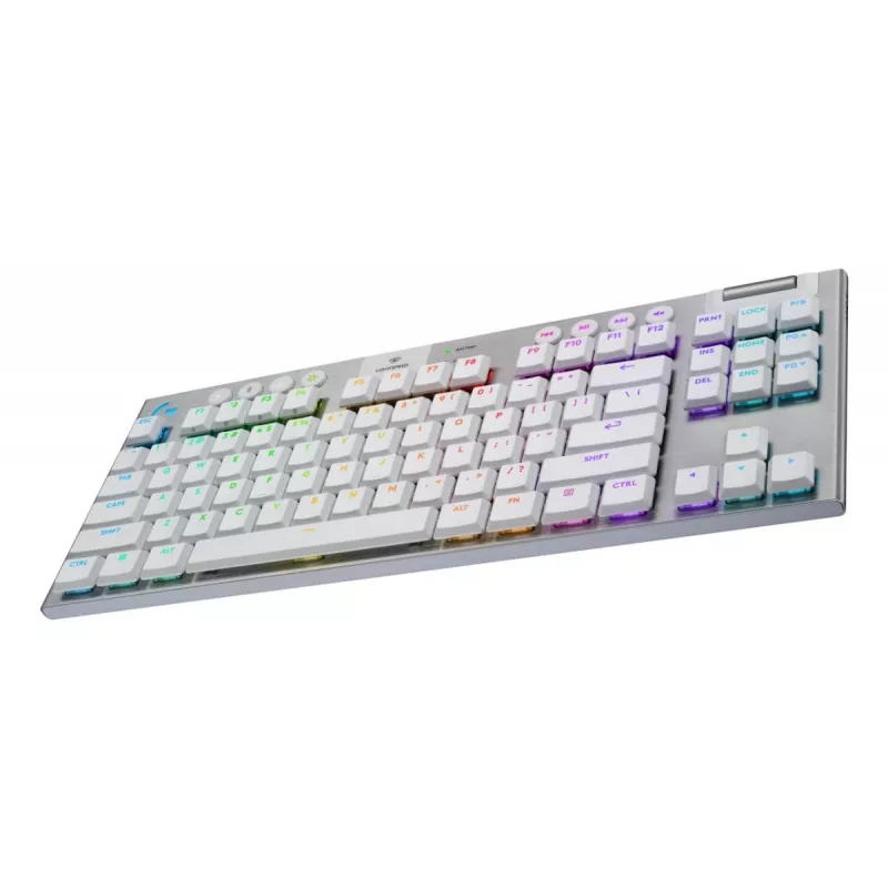 LOGITECH G915 X Lightspeed TKL belaidė žemo profilio žaidimų klaviatūra balta Tactile - Qwertz Deutsch