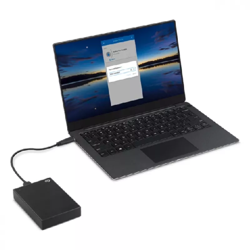 Išorinis kietasis diskas Seagate One Touch 2 TB, Micro-USB B 3.2 Gen 1 (3.1 Gen 1), juodas