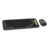 LOGITECH belaidis rinkinys - Pop Icon - Grafito ir žalia spalva Qwerty Itališka