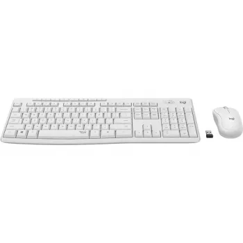 LOGITECH Mk295 belaidis tylusis rinkinys, baltas, QWERTZ, vengriškas