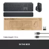 LOGITECH MX Keys Combo For Business Gen 2 - Grafitas - Qwerty Esp