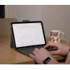LOGITECH Combo Touch, skirtas iPad (10-os kartos) - Oxford Pilka - Swiss Qwertz