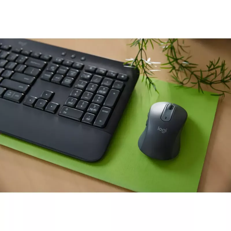 Logitech Signature MK650 Combo for Business pilno dydžio belaidė klaviatūra ir pelė