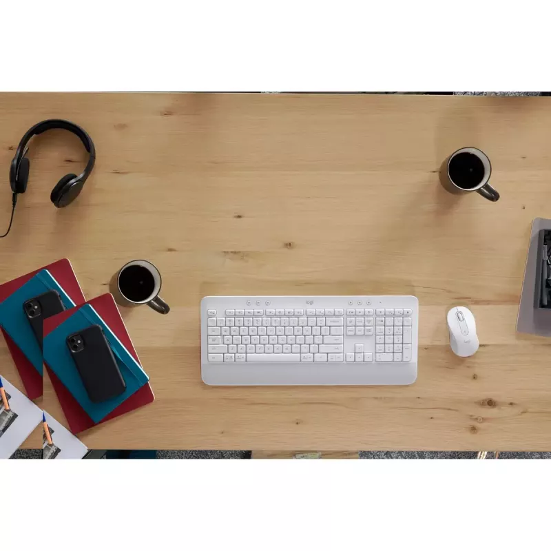Logitech Signature MK650 Combo for Business pilno dydžio belaidė klaviatūra ir pelė