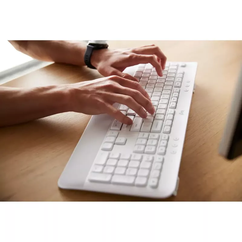 Logitech Signature MK650 Combo for Business pilno dydžio belaidė klaviatūra ir pelė