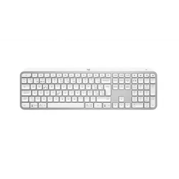 LOGITECH MX Keys S klaviatūra, šviesiai pilka, Qwertz, Šveicariška