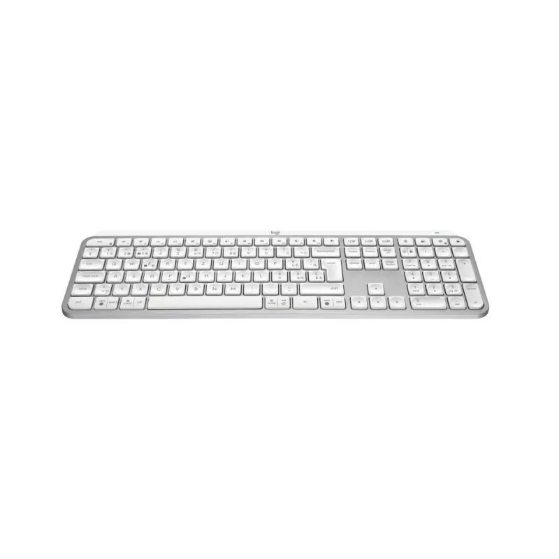 LOGITECH MX Keys S klaviatūra, šviesiai pilka, Qwertz, Šveicariška