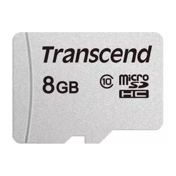 „TRANSCEND Micro Sdhc“ kortelė 300s 8GB Uhs-i U1 be adapterio
