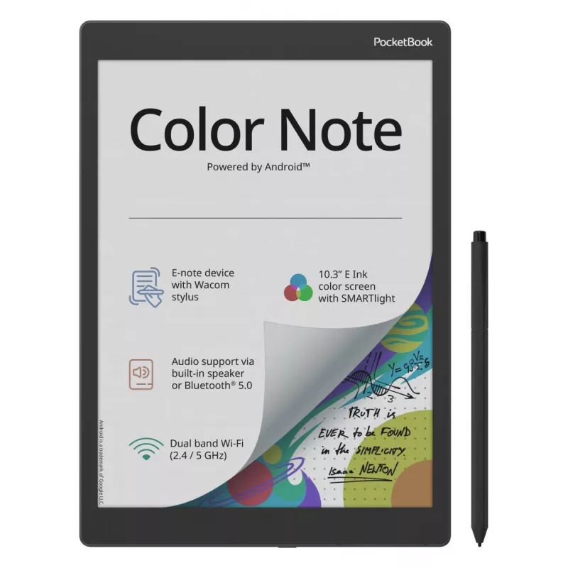 E. skaityklė PocketBook Color Note 32GB Wi-Fi 10,3 col. E Ink Kaleido