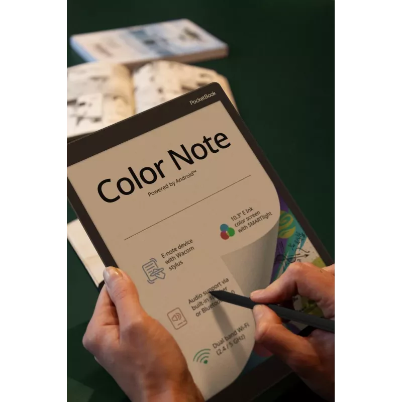 E. skaityklė PocketBook Color Note 32GB Wi-Fi 10,3 col. E Ink Kaleido