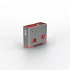 Lindy USB prievado blokatorius (be rakto) - pakuotėje 10 vnt., Rožinė, Prievado blokatorius, USB Type-A, Rožinė, Akrilnitrilo butadieno stirenas (ABS), 10 vnt., Polietileninis maišelis