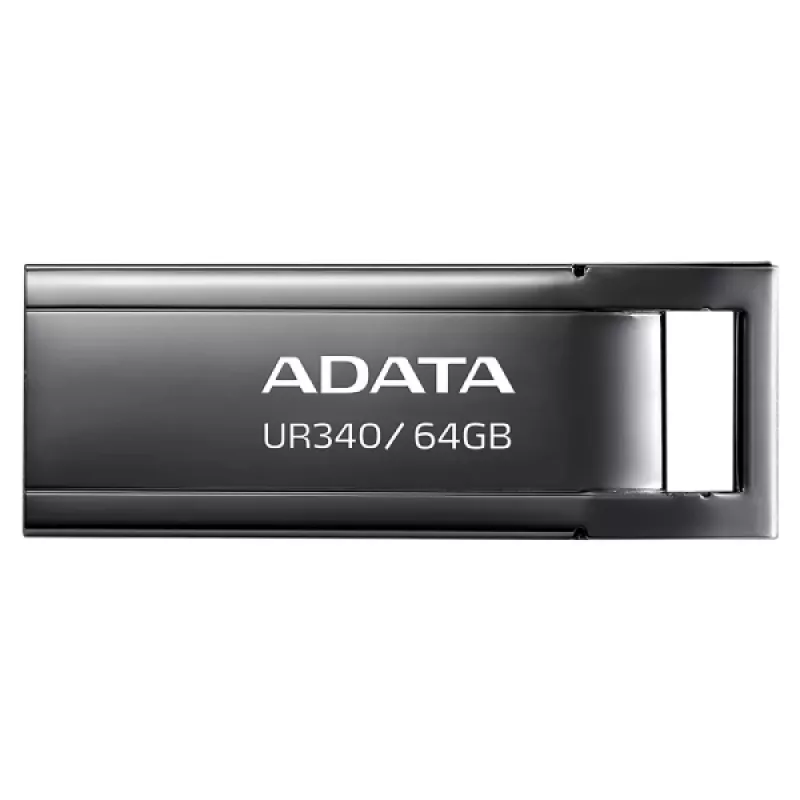ADATA UR340 USB atmintinė 64 GB USB Type-A 3.2 Gen 2 (3.1 Gen 2) juoda
