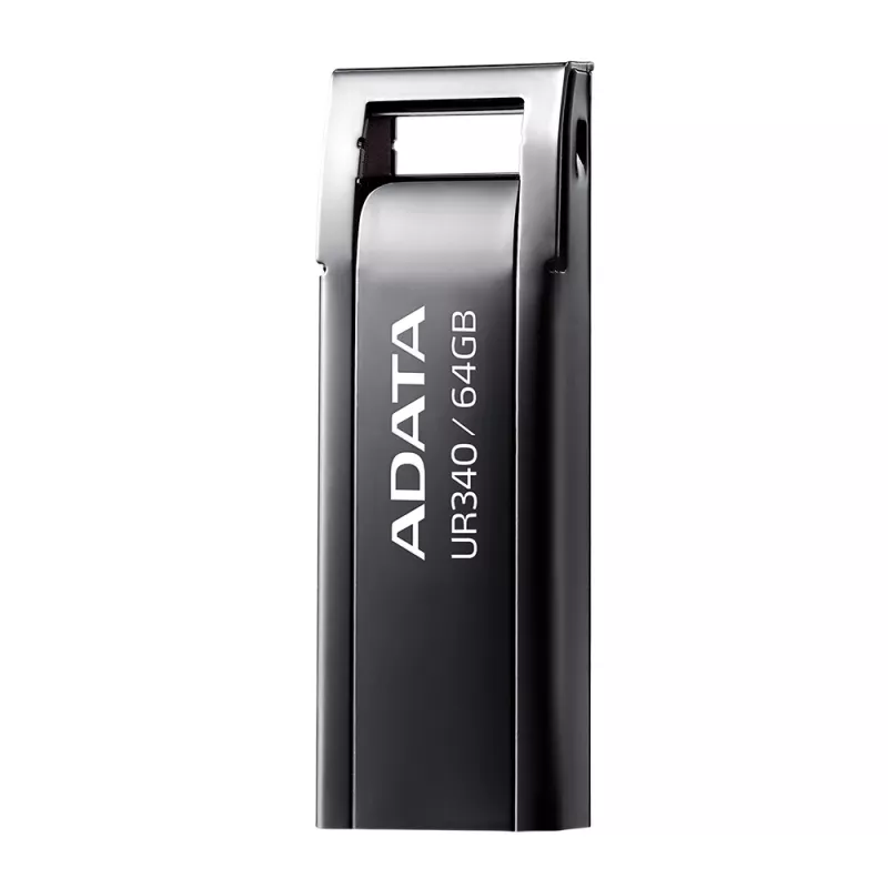 ADATA UR340 USB atmintinė 64 GB USB Type-A 3.2 Gen 2 (3.1 Gen 2) juoda