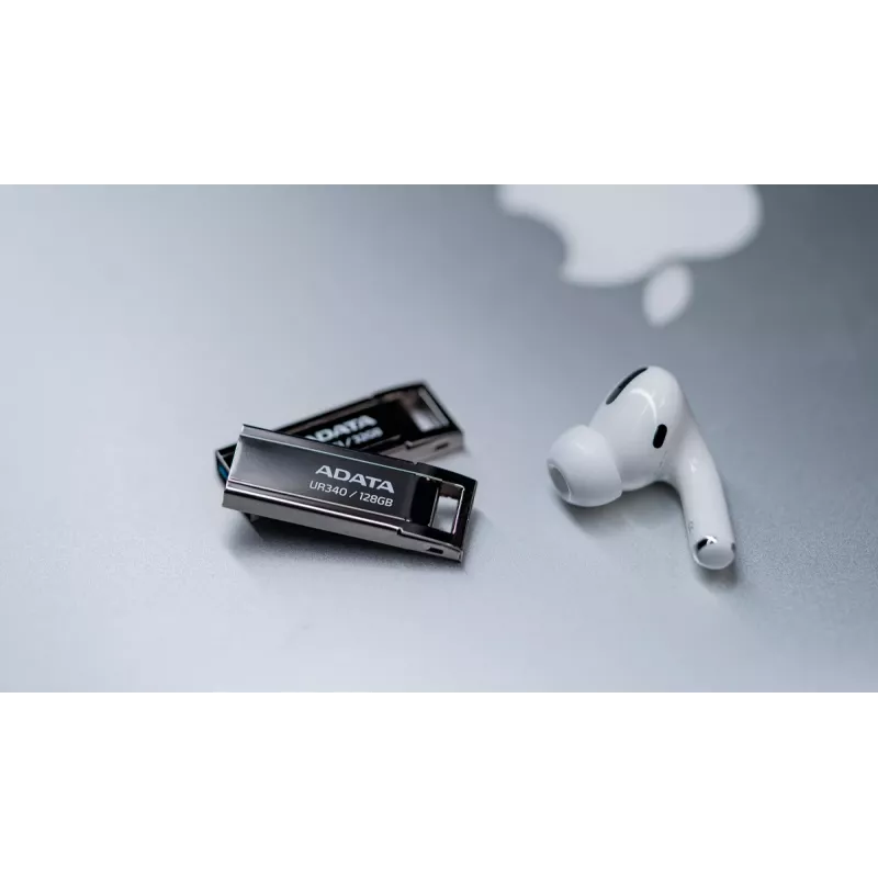 ADATA UR340 USB atmintinė 64 GB USB Type-A 3.2 Gen 2 (3.1 Gen 2) juoda