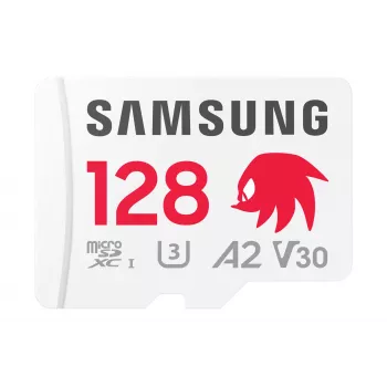 „Samsung MB-MD128S“ „MicroSDXC“ atminties kortelė, 128 GB, UHS-I, 10 klasė, U3, skaitymo greitis iki 180 MB/s, rašymo – 130 MB/s