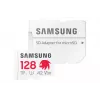 „Samsung MB-MD128S“ „MicroSDXC“ atminties kortelė, 128 GB, UHS-I, 10 klasė, U3, skaitymo greitis iki 180 MB/s, rašymo – 130 MB/s