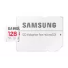 „Samsung MB-MD128S“ „MicroSDXC“ atminties kortelė, 128 GB, UHS-I, 10 klasė, U3, skaitymo greitis iki 180 MB/s, rašymo – 130 MB/s