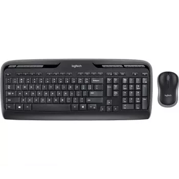 LOGITECH belaidis stalinis rinkinys Mk330 – juodas – Qwerty Uk