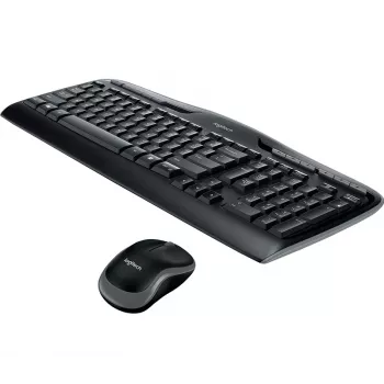 LOGITECH belaidis stalinis rinkinys Mk330 – juodas – Qwerty Uk