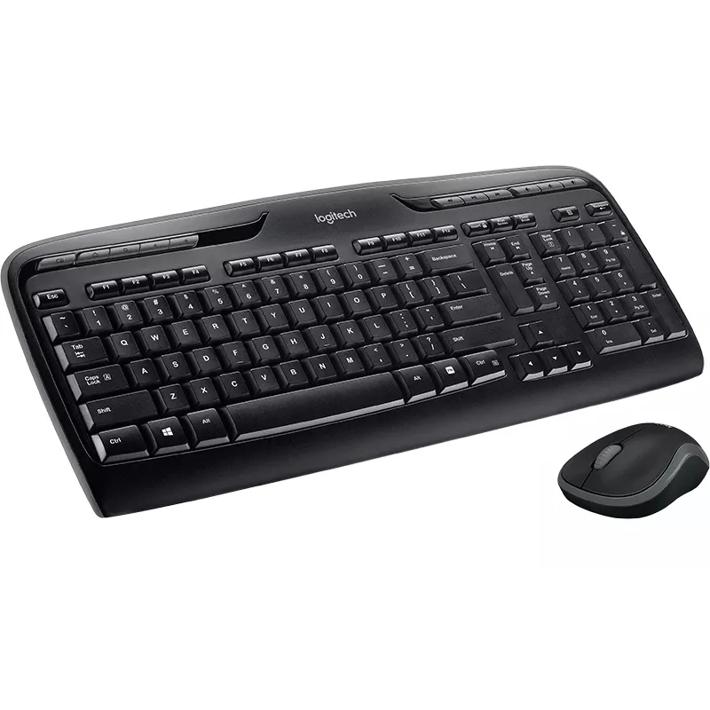 LOGITECH belaidis stalinis rinkinys Mk330 – juodas – Qwerty Uk