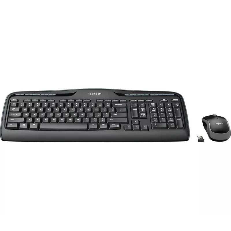 LOGITECH belaidis stalinis rinkinys Mk330 – juodas – Qwerty Uk