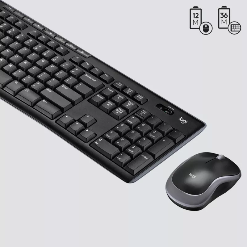 LOGITECH Wireless Desktop Mk270 - Qwertzu Swiss-Lux-lux