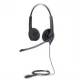 Jabra BIZ 1500 Duo QD EMEA, laidinis, biurui / skambučių centrui, 20–4500 Hz, 74 g, ausinės, juodos