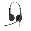 Jabra BIZ 1500 Duo QD EMEA, laidinis, biurui / skambučių centrui, 20–4500 Hz, 74 g, ausinės, juodos