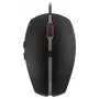 CHERRY GENTIX 4K laidinė pelė, juoda, USB, ambidekstrinė, optinė, USB, 3600 DPI, juoda