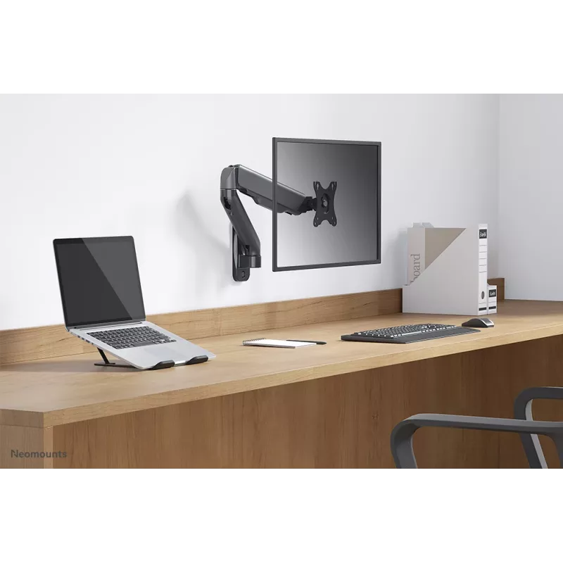 Neomounts WL70-450BL11 Monitor/TV laikiklis sieninis 17-32 colių - dujinė spyruoklė - pilnas judesys
