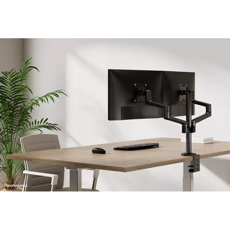 Neomounts DS60-425BL2 Monitor rankena 17-27 colių - taupanti vietą