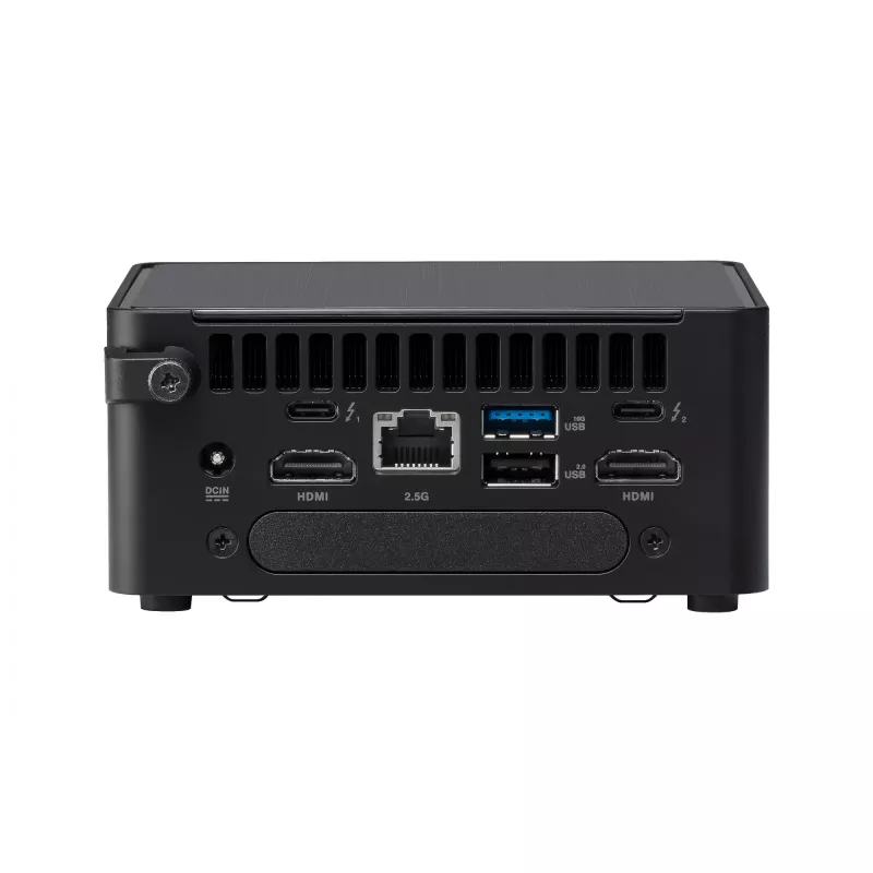 Mini PC ASUS NUC 14 Pro Tall Kit RNUC14RVHV700000I UCFF 14 colių Intel procesorius 96GB DDR5 SSD