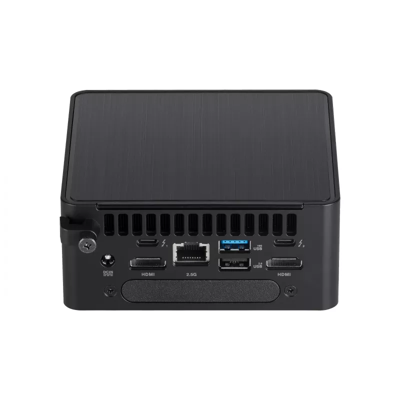 Mini PC ASUS NUC 14 Pro Tall Kit RNUC14RVHV700000I UCFF 14 colių Intel procesorius 96GB DDR5 SSD