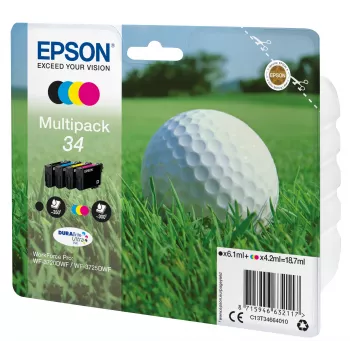 Epson Golf ball Multipack 4 spalvų 34 DURABrite Ultra rašalas