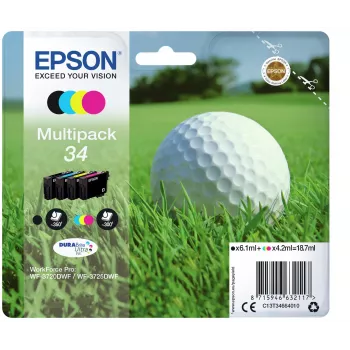 Epson Golf ball Multipack 4 spalvų 34 DURABrite Ultra rašalas