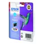 Epson Hummingbird Singlepack Žydra T0802 Claria Photographic Ink